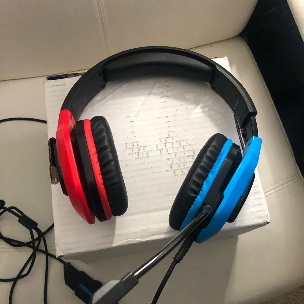 BENGOO G9500 Bicolor Gaming Headset Headphones for ANY system